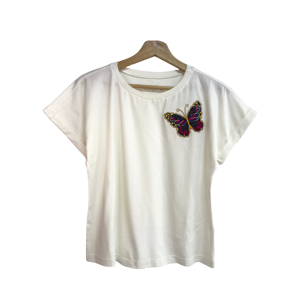 Embroidered Printed T-Shirt