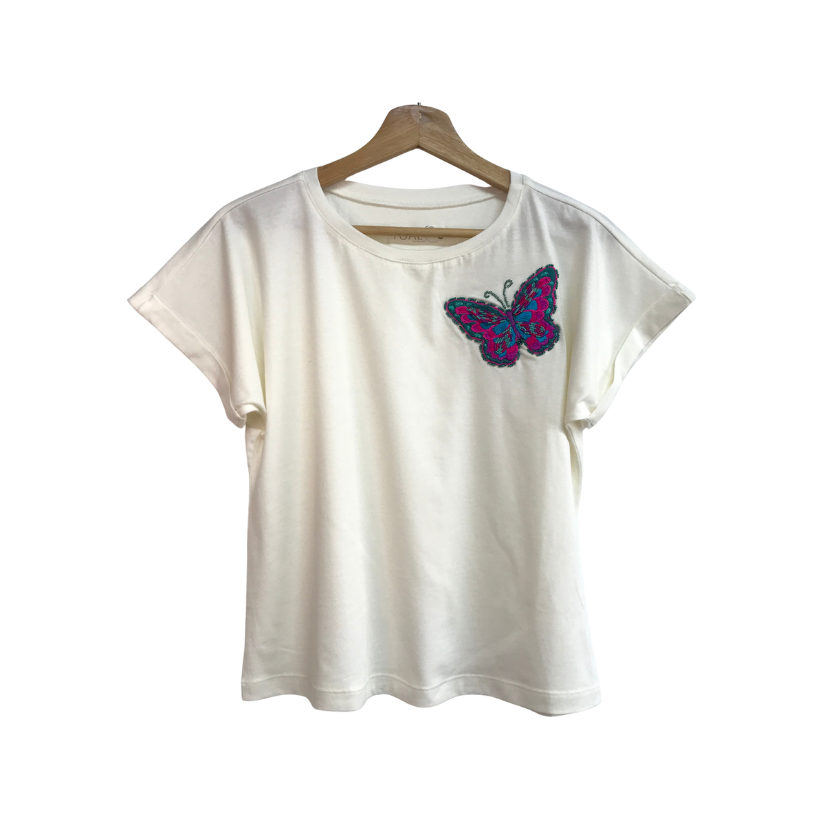 Embroidered Printed T-Shirt