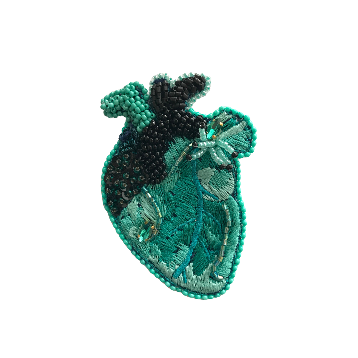 Moyo L Brooch