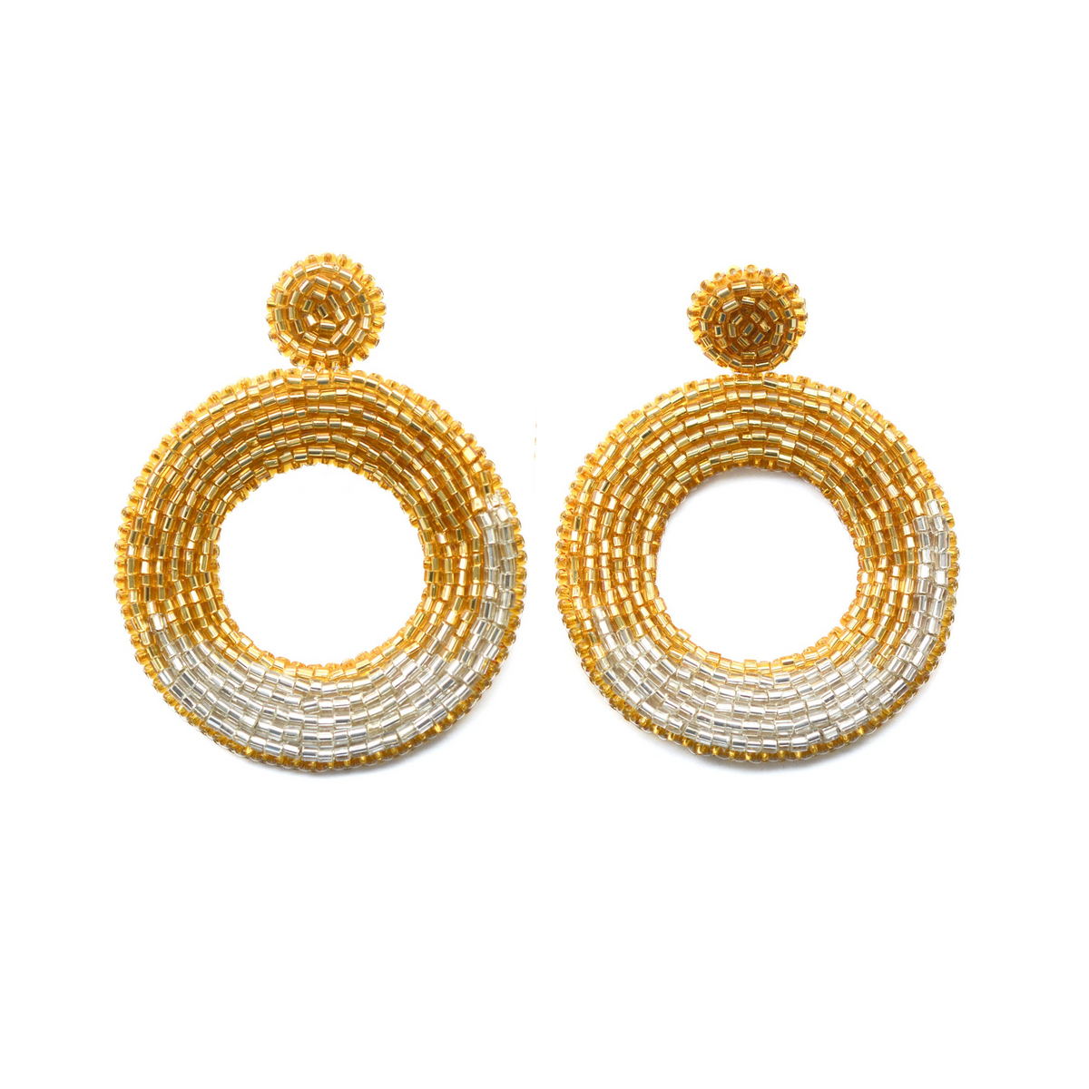Milenials Round L Earrings