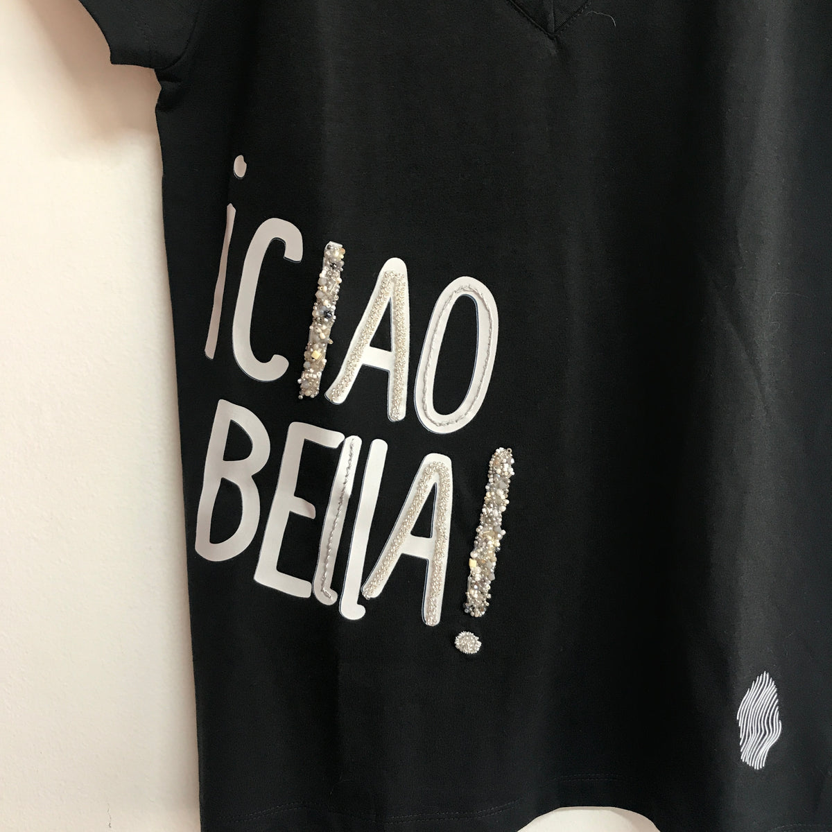 Embroidered T-Shirt Printed