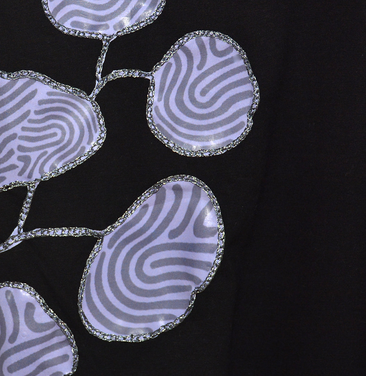 Embroidered T-Shirt Printed