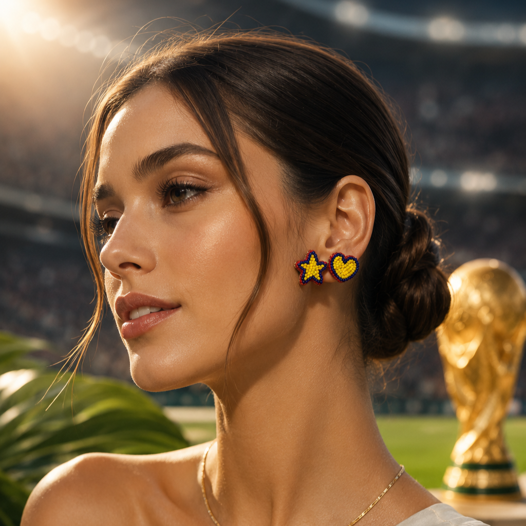 Star S Earrings
