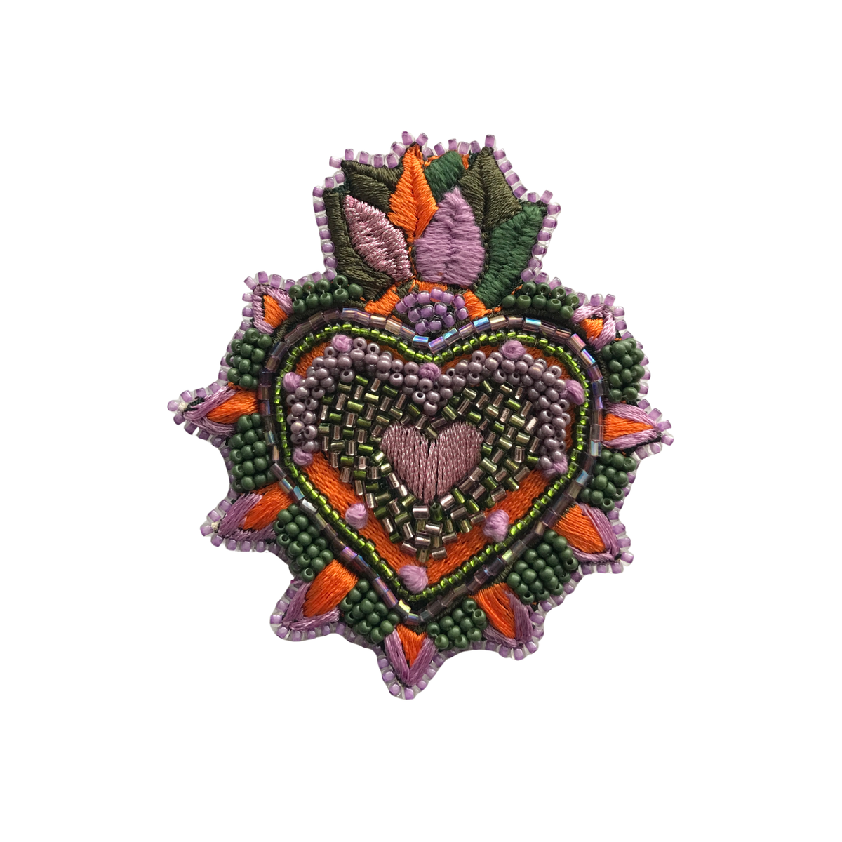 Titlan Heart Brooch