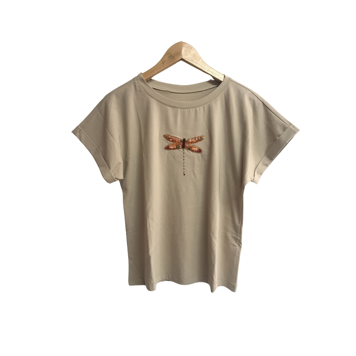 Embroidered T-Shirt Libelula