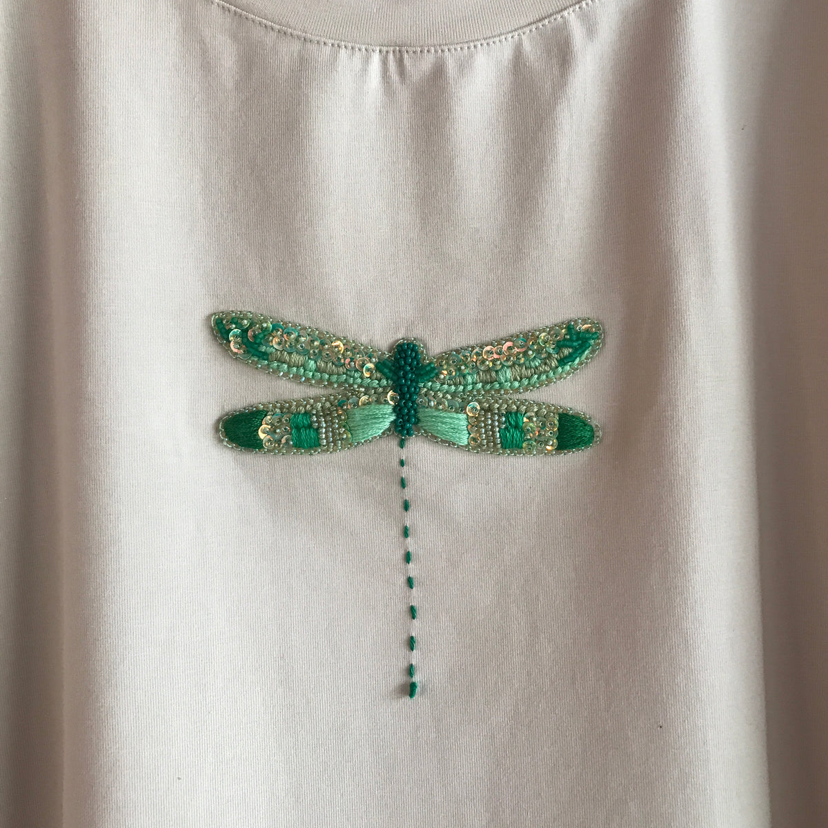 Embroidered T-Shirt Libelula