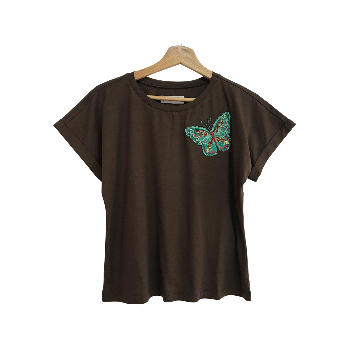 Embroidered Printed T-Shirt