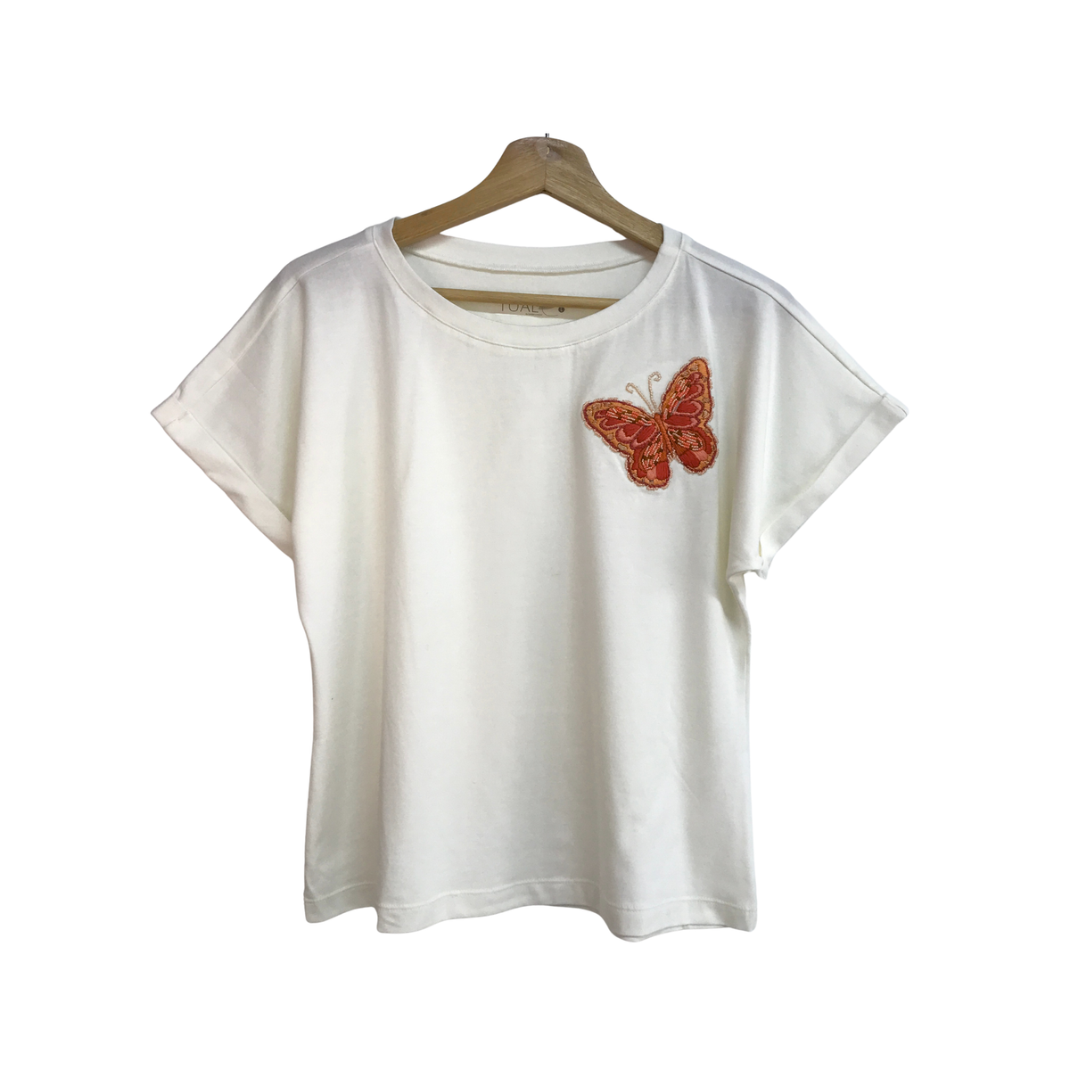 Embroidered Printed T-Shirt