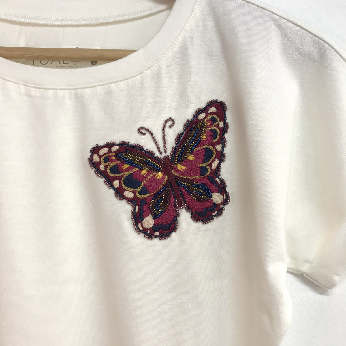 Embroidered Printed T-Shirt