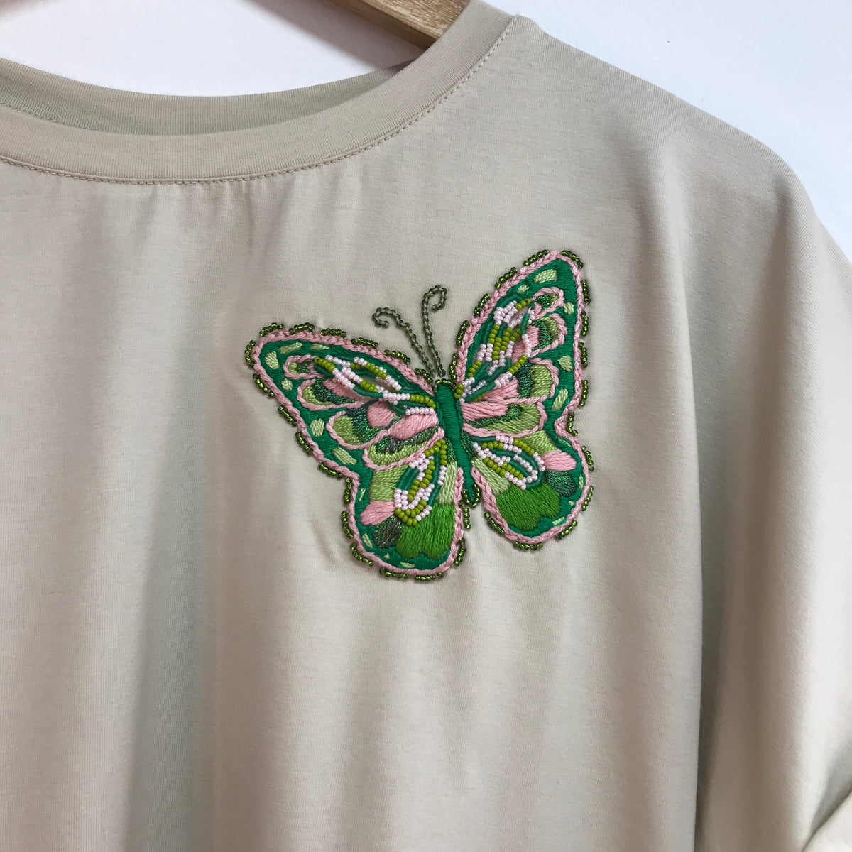 Embroidered Printed T-Shirt