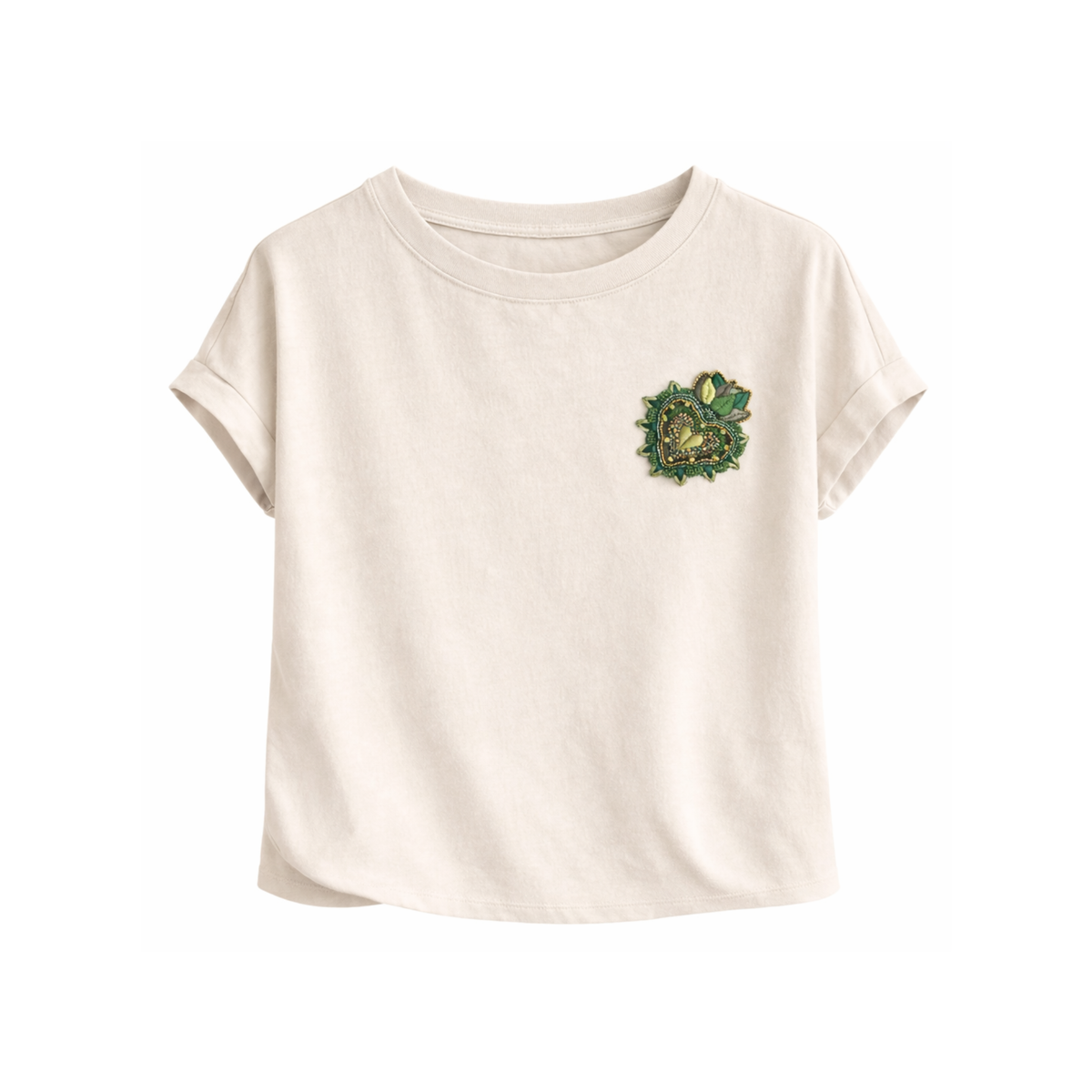 Embroidered T-Shirt Titlan